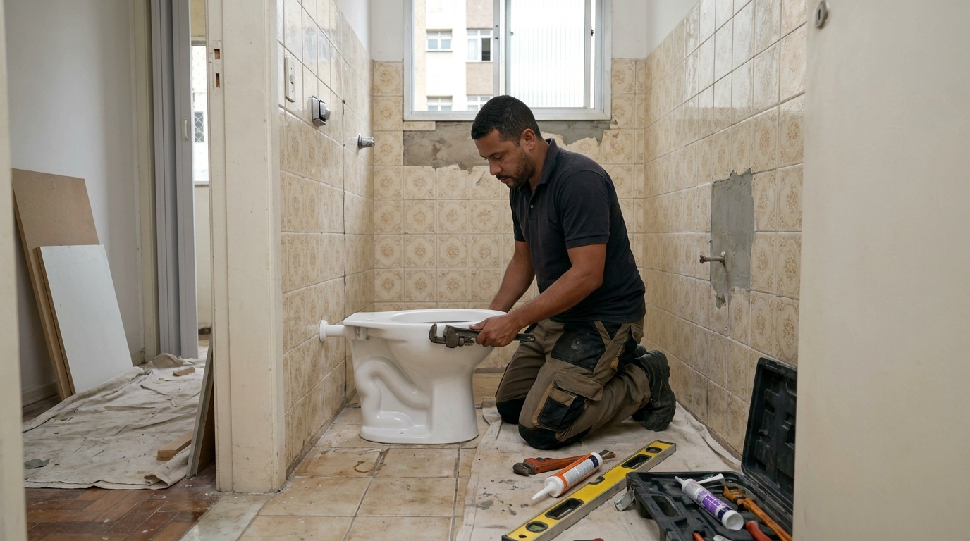 Reforço de vedação sanitária em Fortaleza-CE